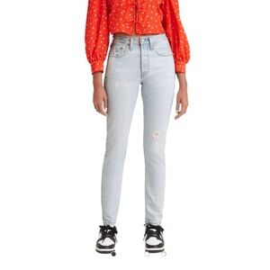 Levi's Light Blue Skinny Jeans